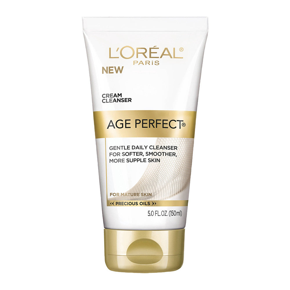 Loreal Paris Age Perfect Facial Cream Cleanser For Mature Skin, 5 Oz